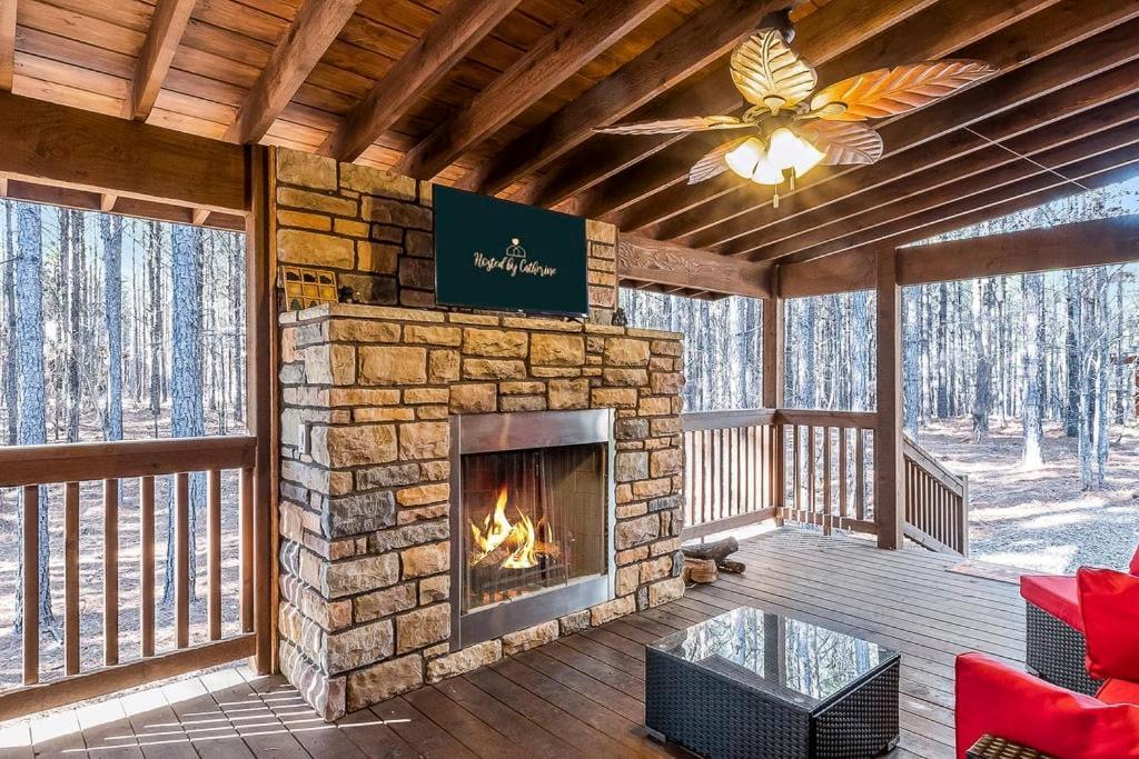 Large Luxury 2Br Cabin W Hot Tub Double Trouble Was Designed For Fun Comfort And Memories Minutes From Buzzling Hochatown And Beautiful Beaver Bend State Park Broken Bow Bagian luar foto